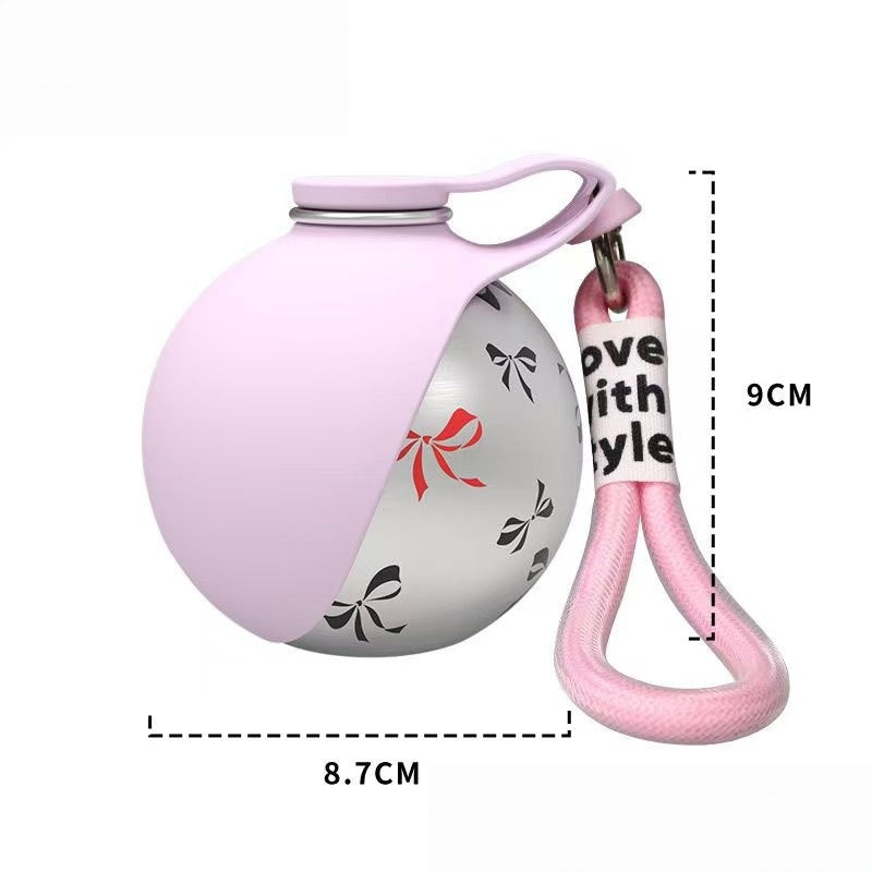 Close-up of Pawlyn water bottle's leak-proof dispensing cap