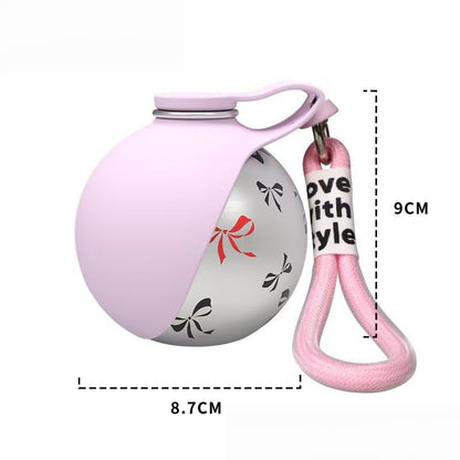 Close-up of Pawlyn water bottle's leak-proof dispensing cap