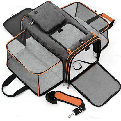 Pawlyn pet carrier in blue
